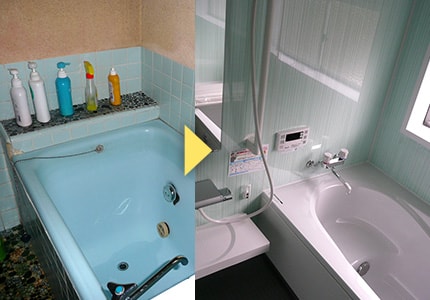 お風呂のリフォーム工事