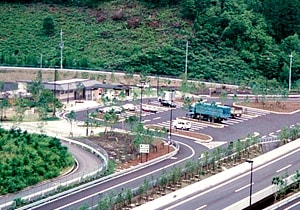 京都丹波道路深沢PA